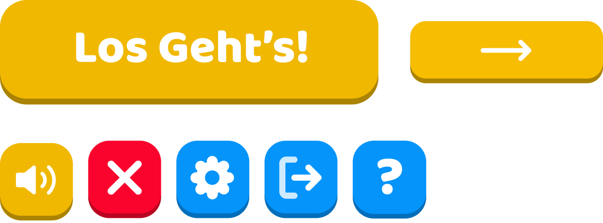 Game navigation buttons including Play, Next, Tutorial, Back, and Quit